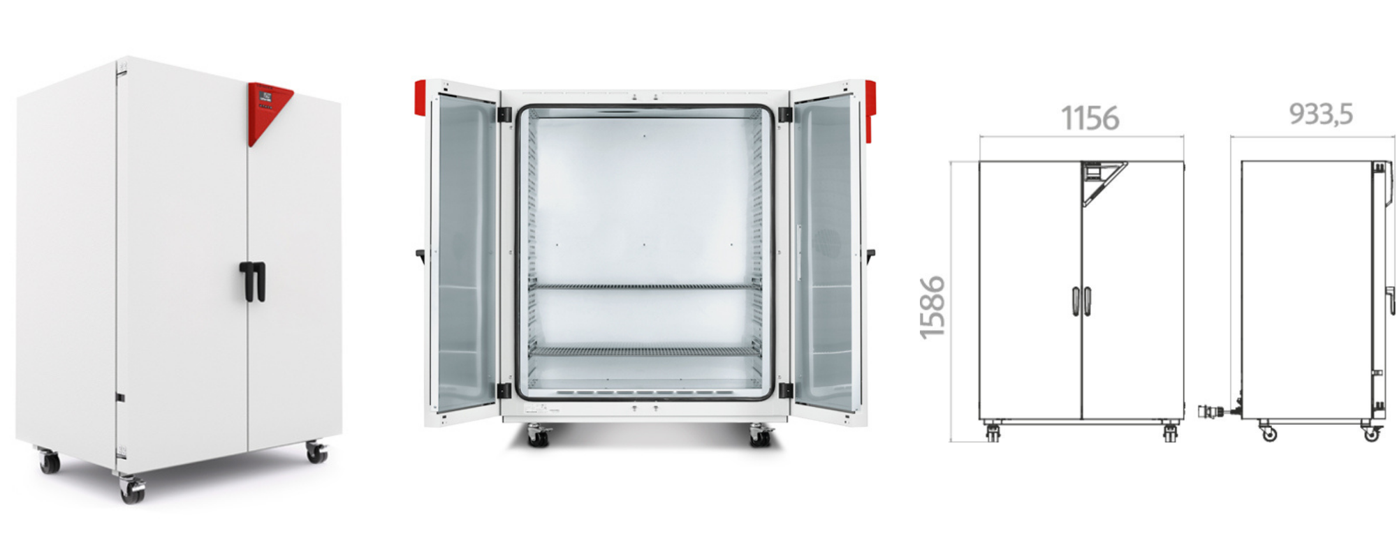 Binder FED 720 Fanlı Konveksiyonlu Kurutma ve Isıtma Odaları